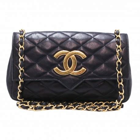 sac chanel gros|chanel large shopping bags.